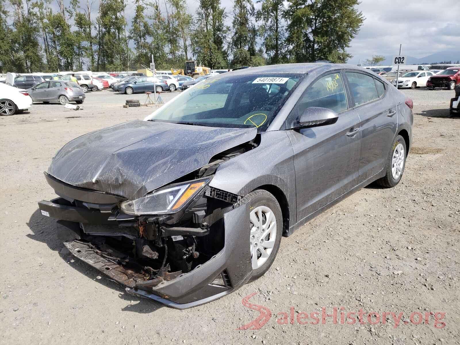 5NPD74LF5KH418452 2019 HYUNDAI ELANTRA