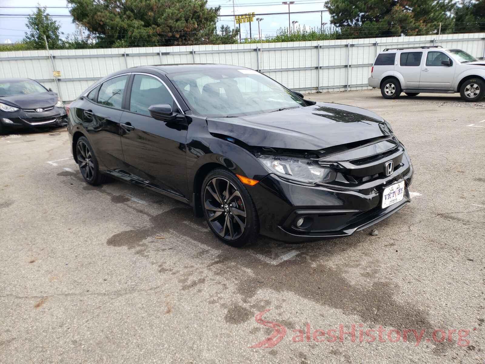 2HGFC2F80KH501514 2019 HONDA CIVIC