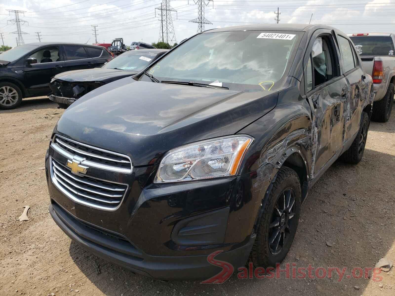 KL7CJNSB8GB745368 2016 CHEVROLET TRAX