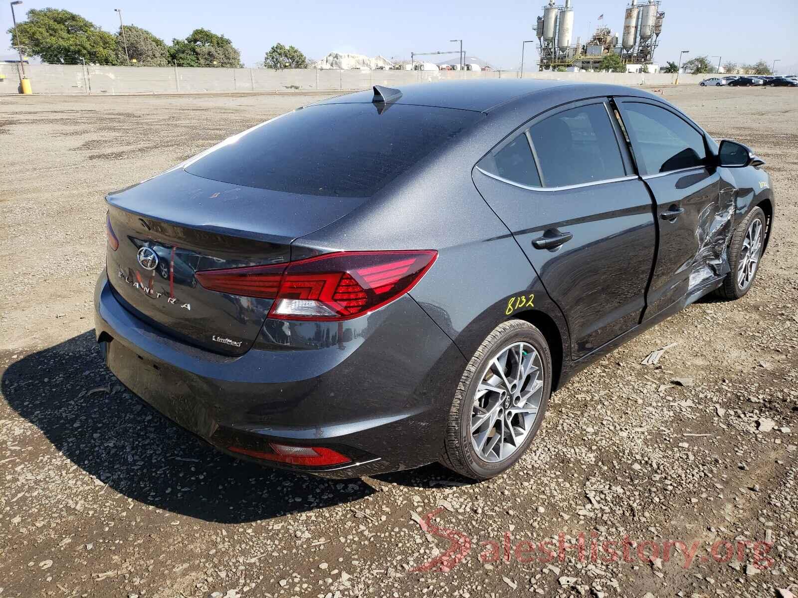 5NPD84LF3LH610693 2020 HYUNDAI ELANTRA