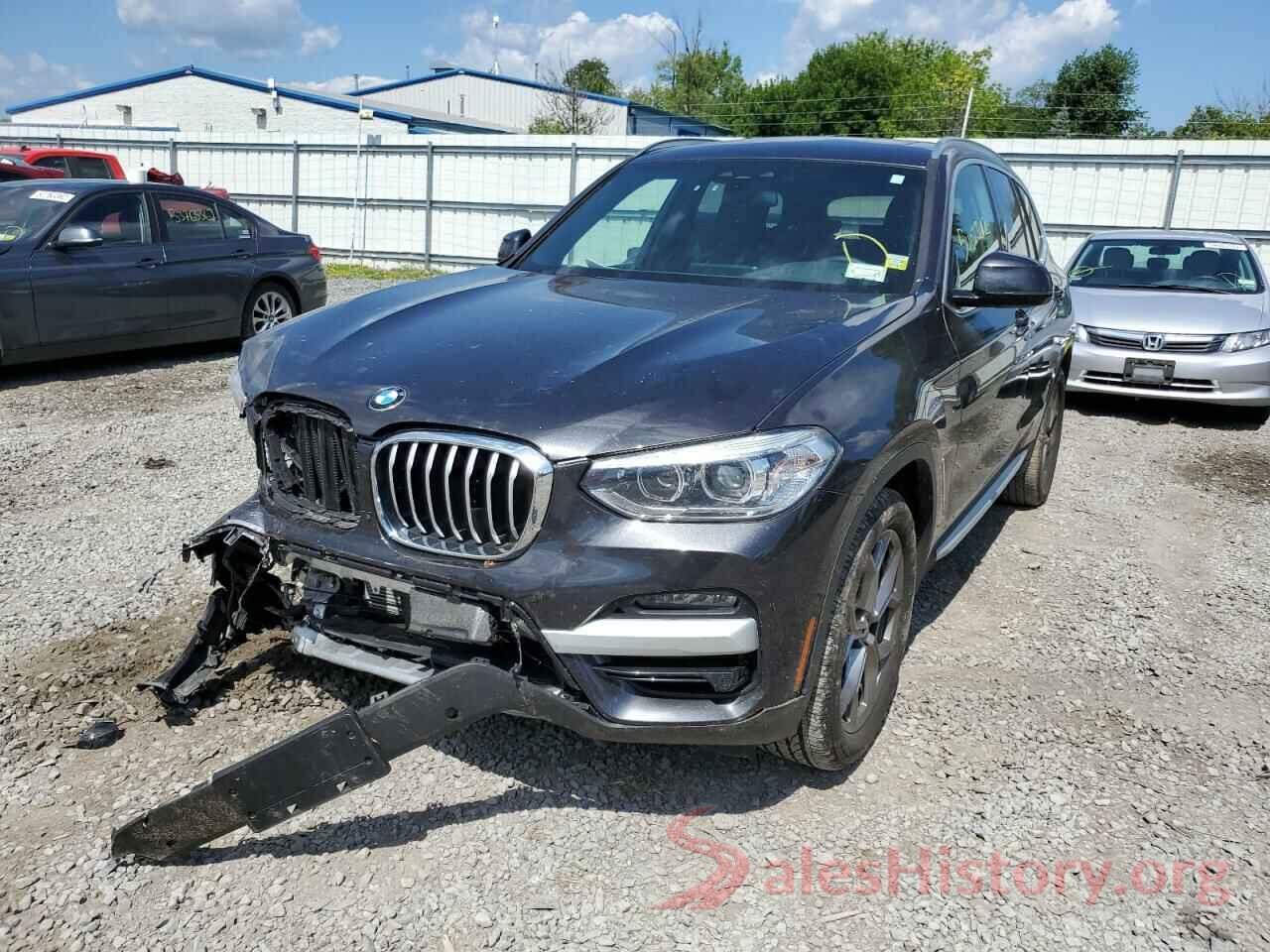 5UXTY5C04M9H20600 2021 BMW X3