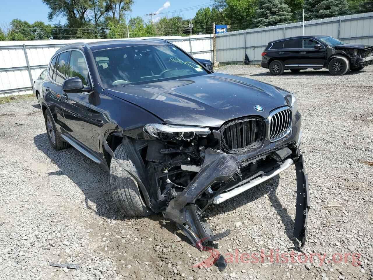 5UXTY5C04M9H20600 2021 BMW X3