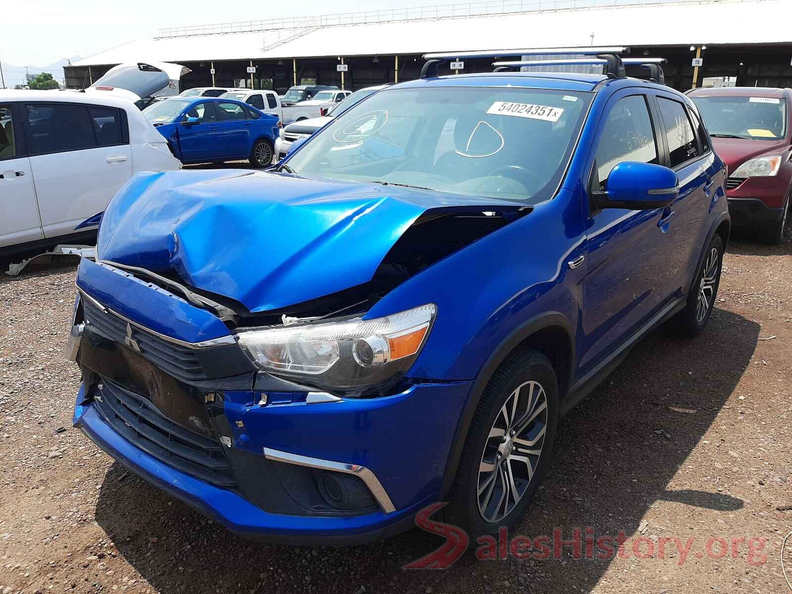 JA4AP3AU9HZ013365 2017 MITSUBISHI OUTLANDER