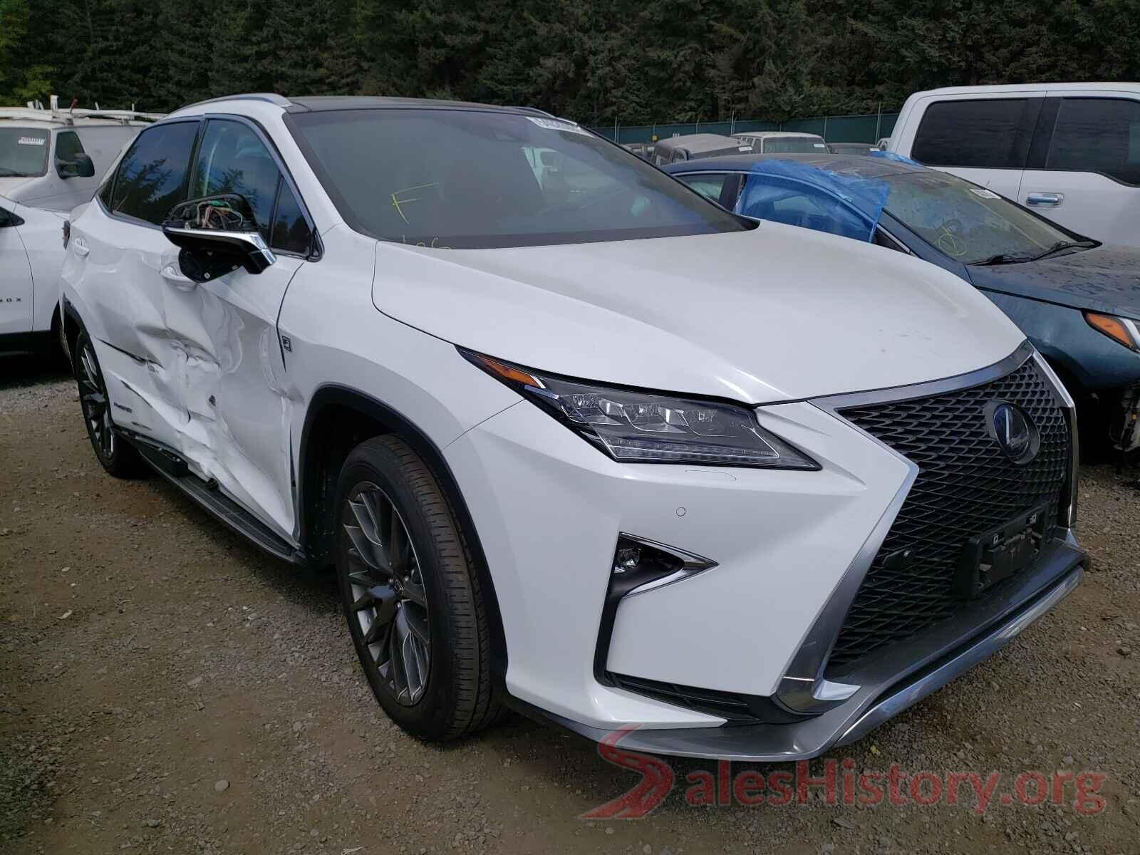 2T2BGMCA1KC036588 2019 LEXUS RX450