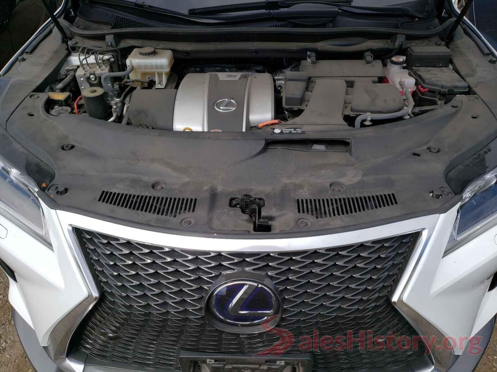 2T2BGMCA1KC036588 2019 LEXUS RX450