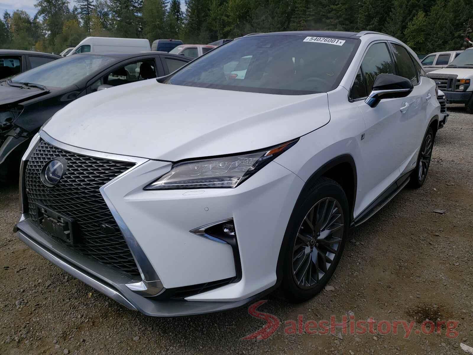 2T2BGMCA1KC036588 2019 LEXUS RX450