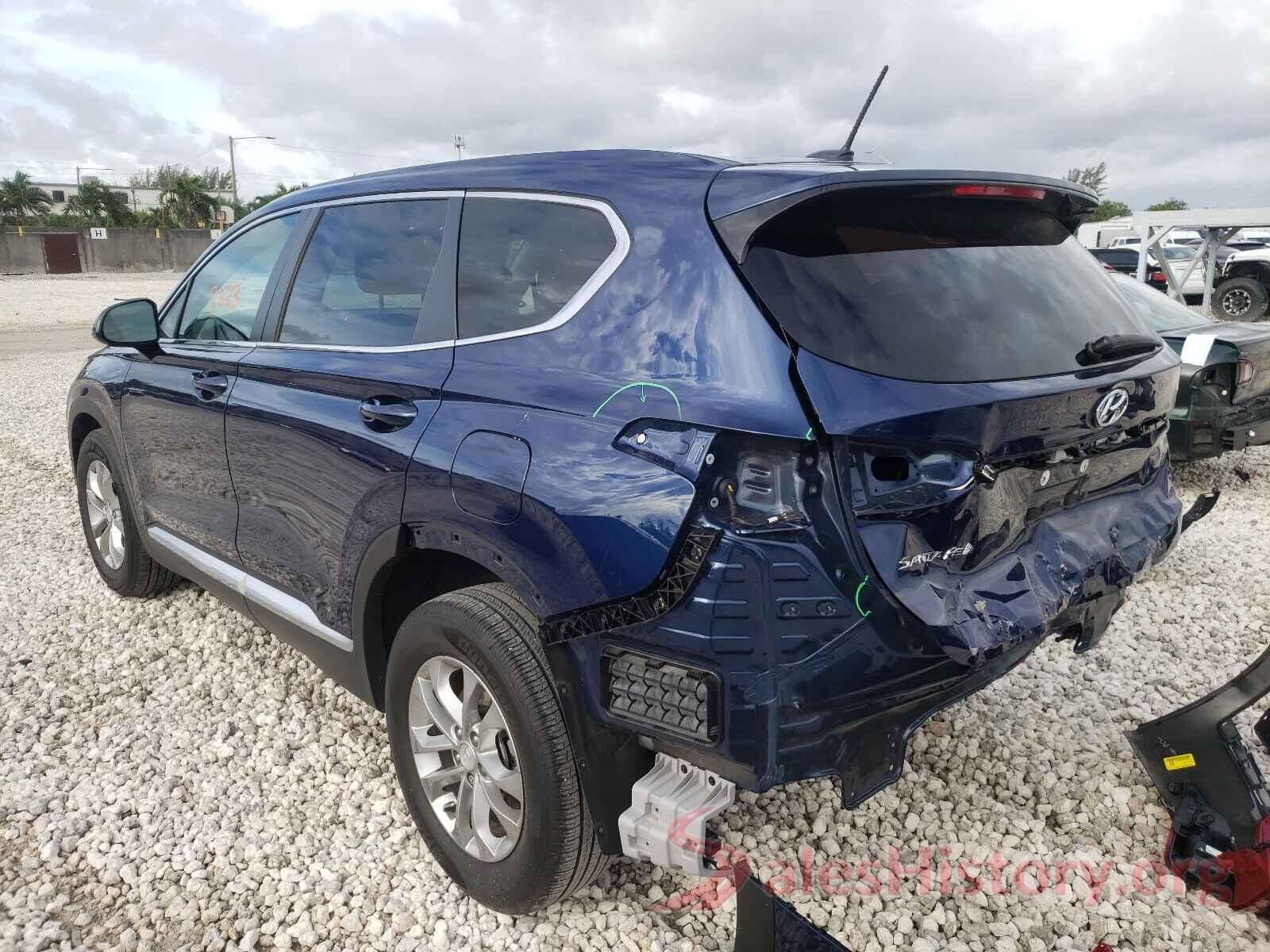 5NMS23AD9LH296470 2020 HYUNDAI SANTA FE