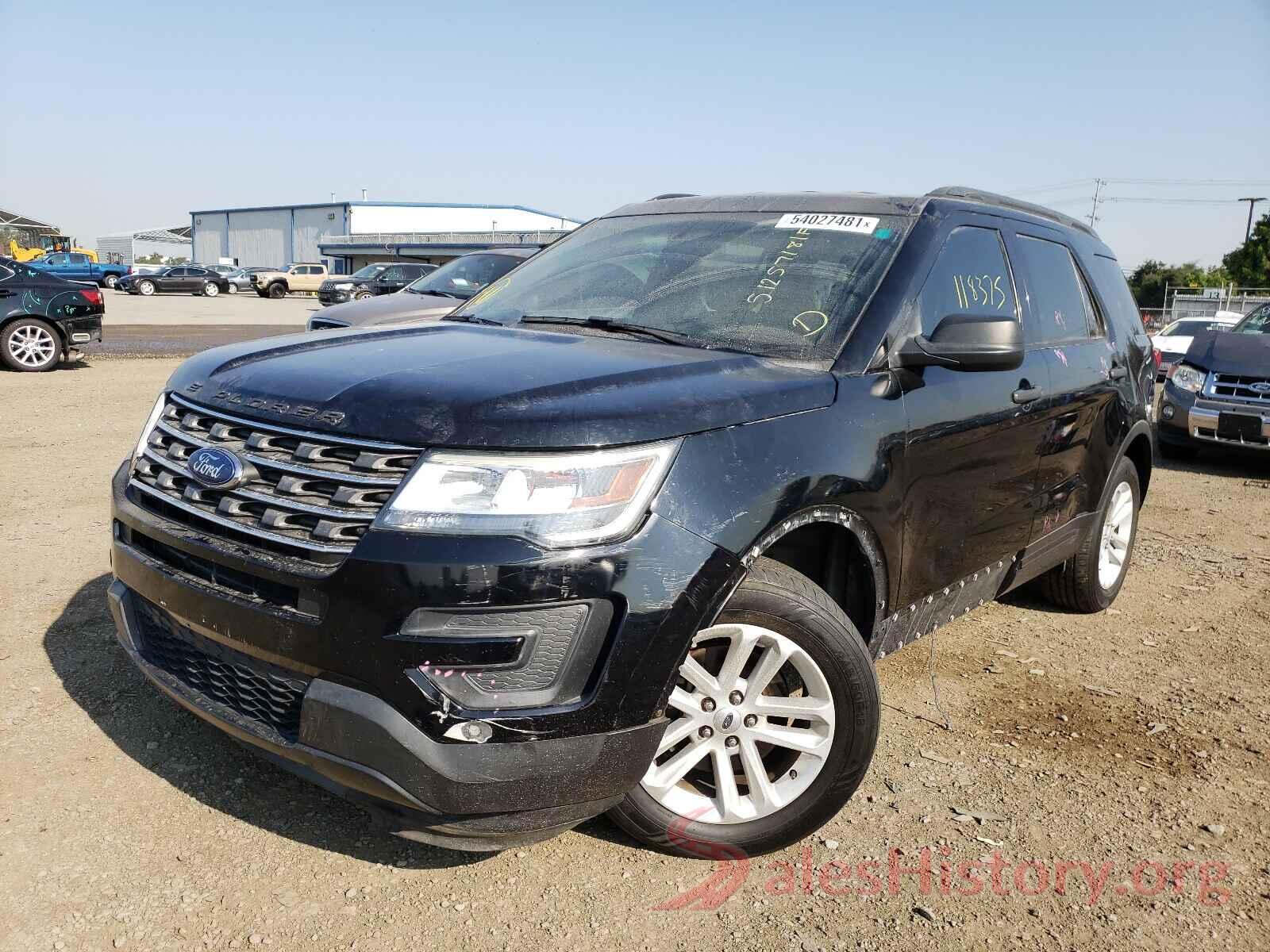 1FM5K7B81GGB95468 2016 FORD EXPLORER