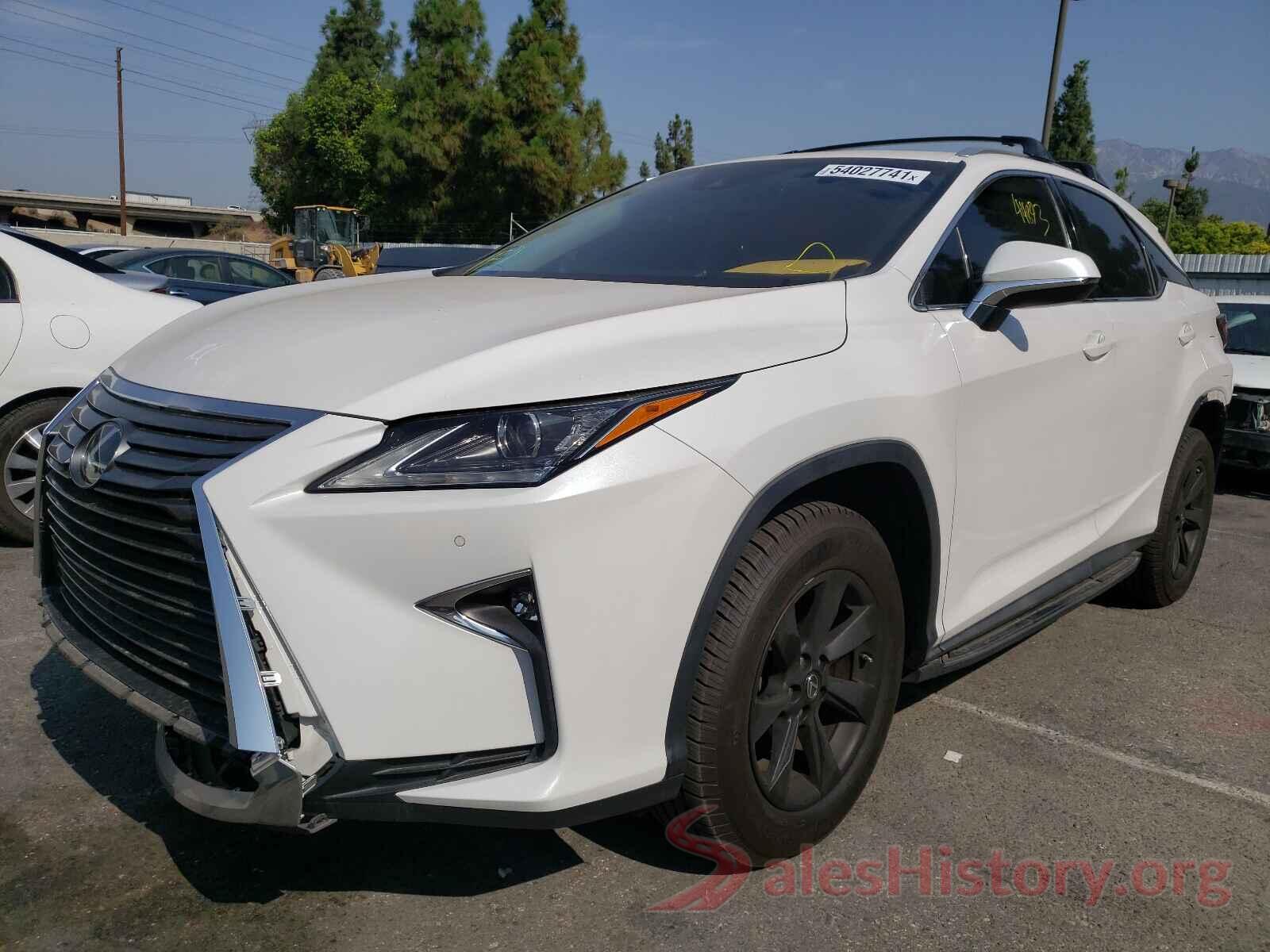 2T2ZZMCA3GC008405 2016 LEXUS RX350