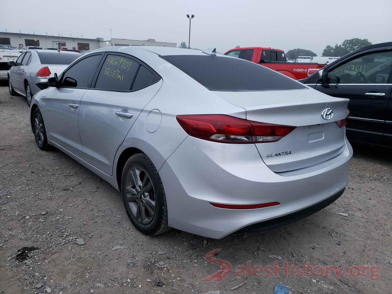 5NPD84LF1JH258274 2018 HYUNDAI ELANTRA