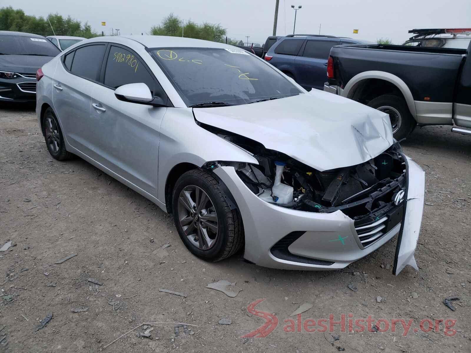 5NPD84LF1JH258274 2018 HYUNDAI ELANTRA