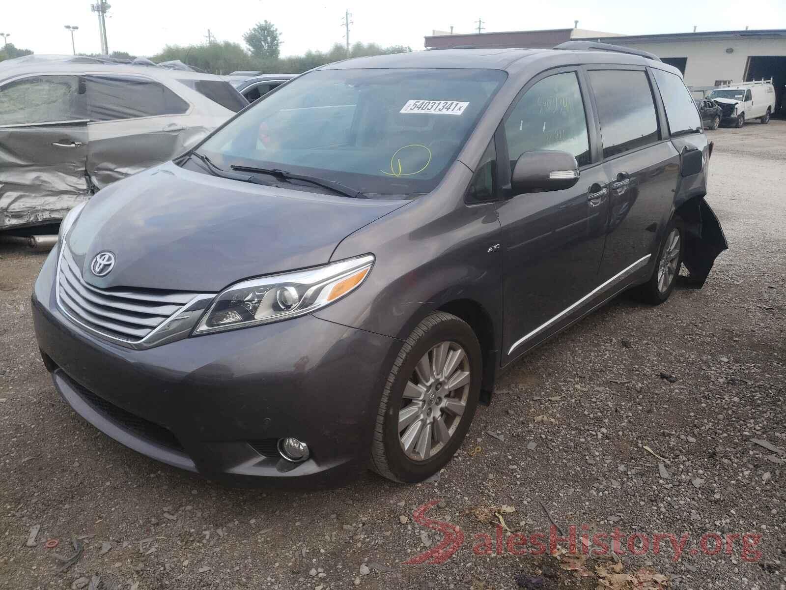 5TDDZ3DC1HS149359 2017 TOYOTA SIENNA