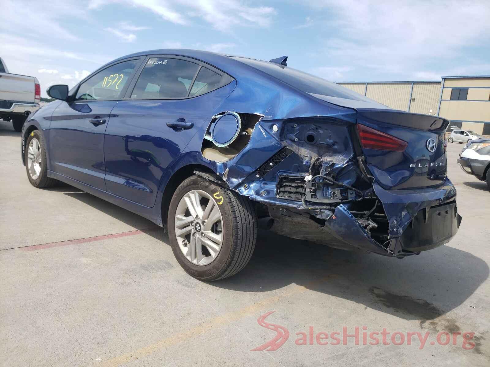 5NPD84LF0LH519364 2020 HYUNDAI ELANTRA