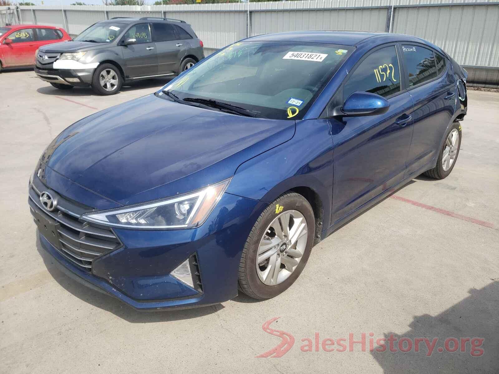 5NPD84LF0LH519364 2020 HYUNDAI ELANTRA