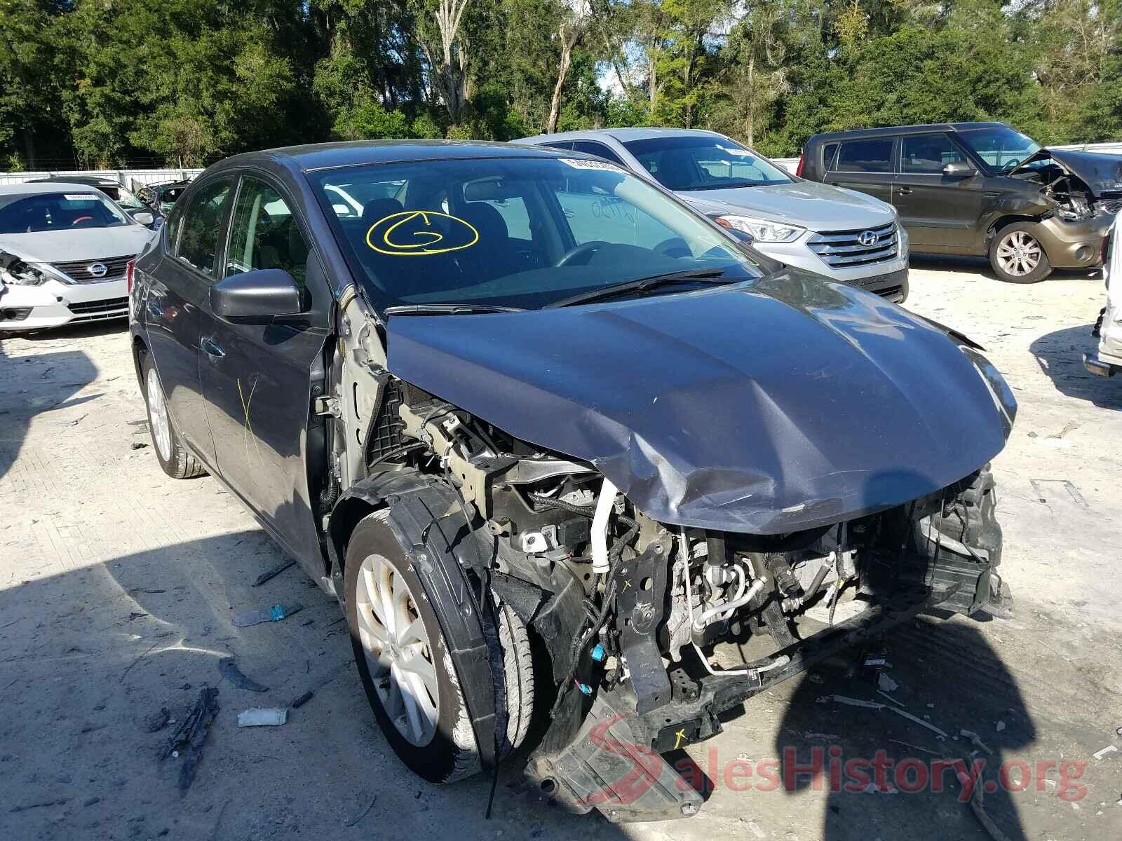 3N1AB7AP7KL621442 2019 NISSAN SENTRA