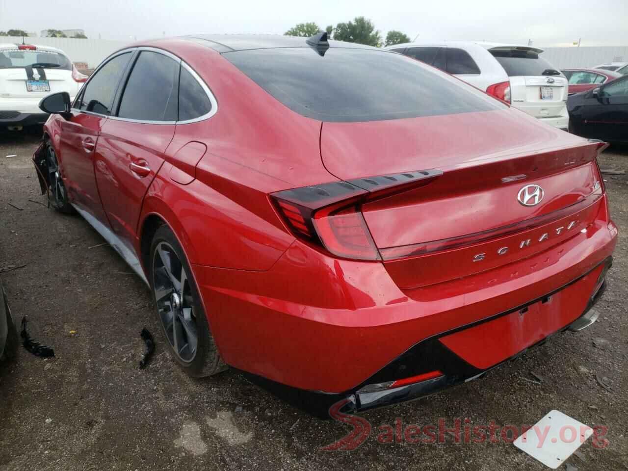 5NPEJ4J2XMH073735 2021 HYUNDAI SONATA