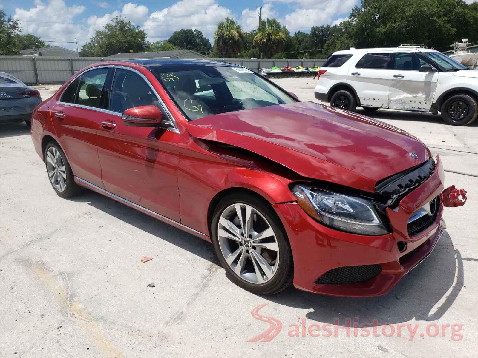 WDDWF4JB4JR391608 2018 MERCEDES-BENZ C-CLASS