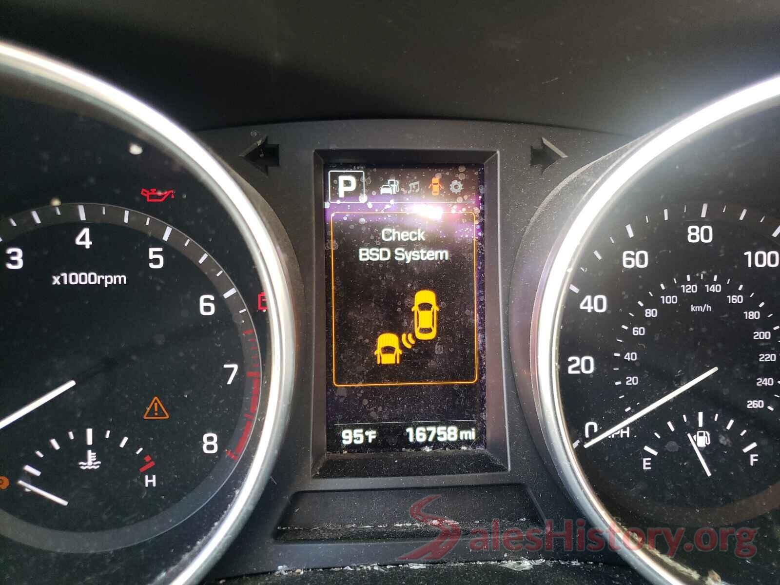 5NMZU3LB5HH019603 2017 HYUNDAI SANTA FE