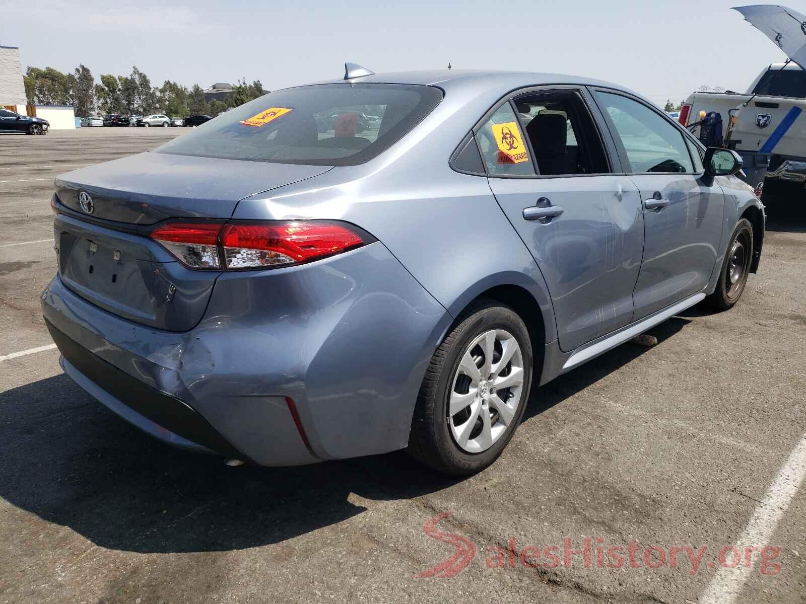 5YFEPRAE5LP103893 2020 TOYOTA COROLLA