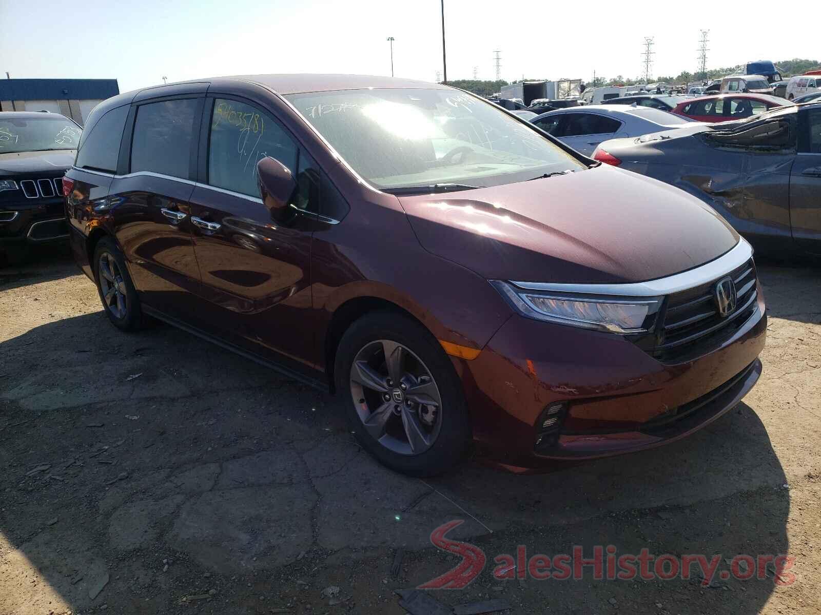 5FNRL6H56MB026689 2021 HONDA ODYSSEY