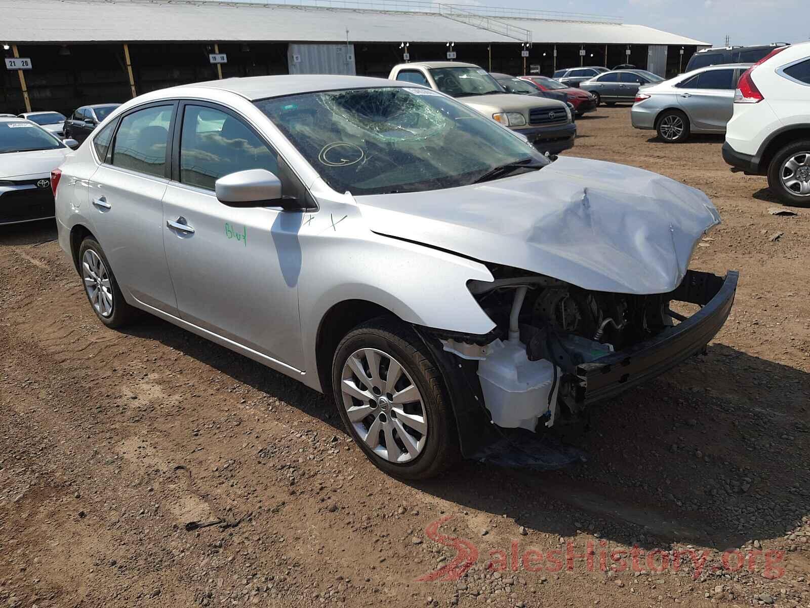 3N1AB7AP4HL693725 2017 NISSAN SENTRA