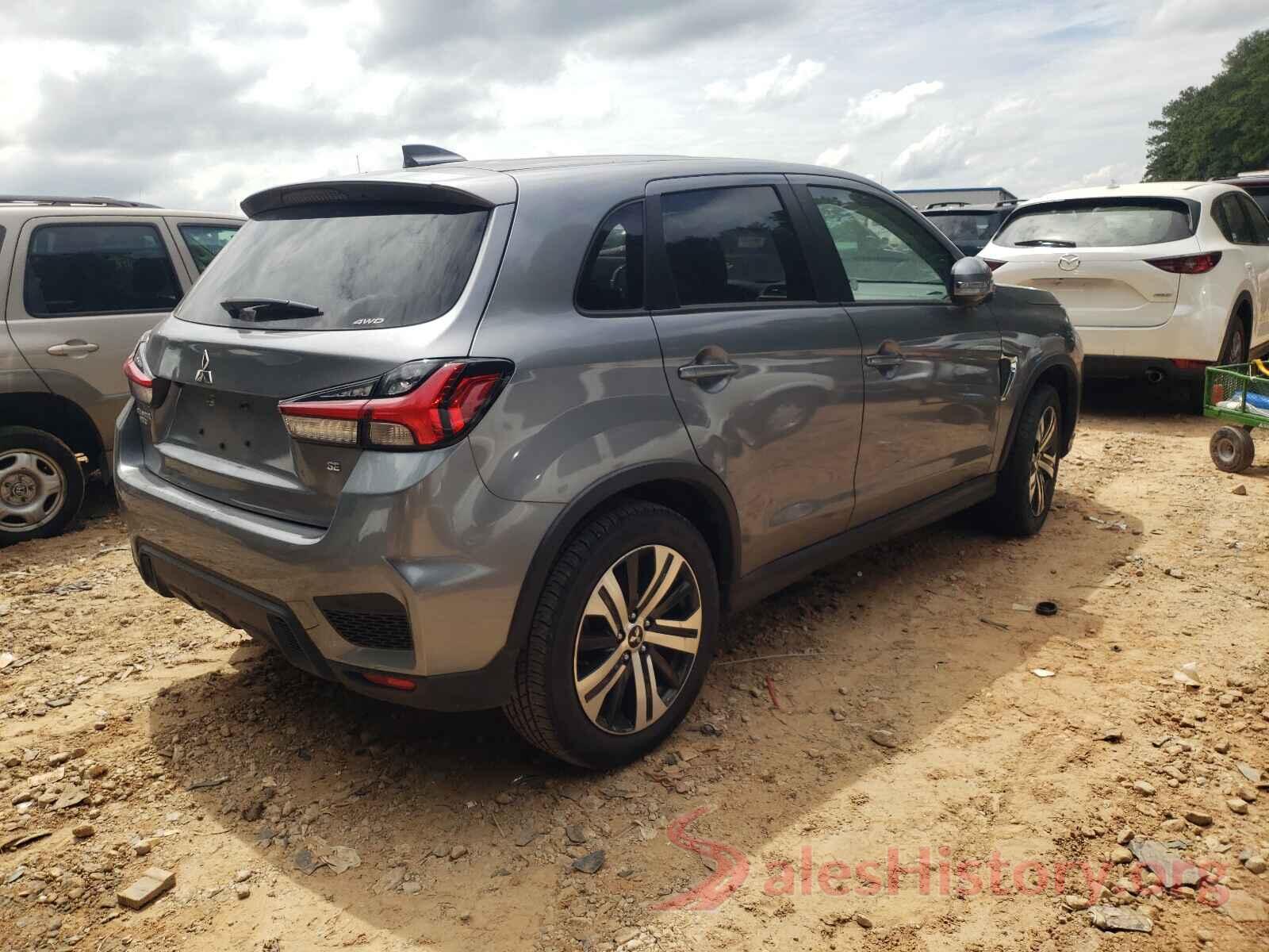 JA4AR3AU8LU006598 2020 MITSUBISHI OUTLANDER