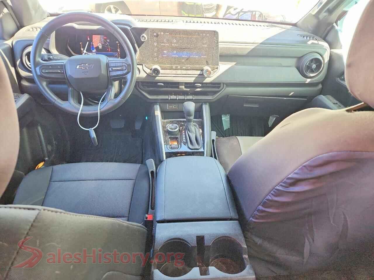2023 CHEVROLET COLORADO VIN 1GCPTEEK1P1228431, interior dashboard