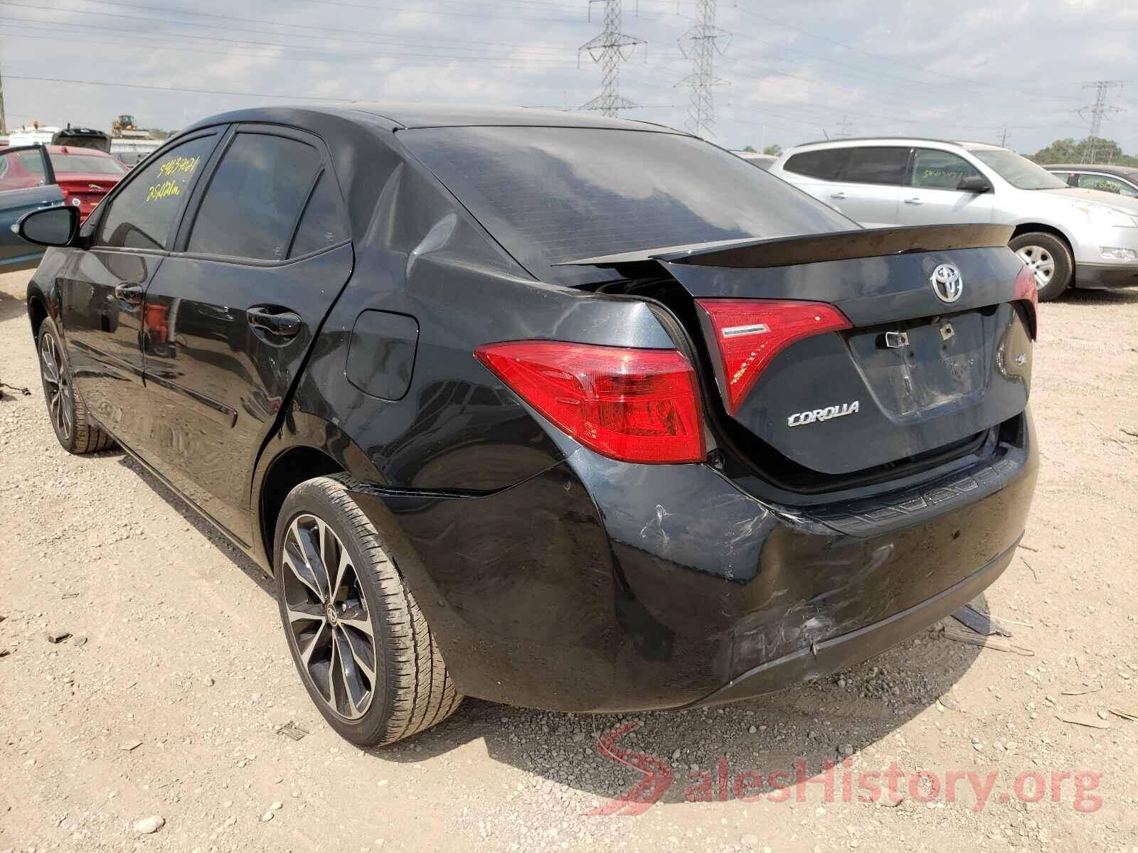 5YFBURHE1KP879812 2019 TOYOTA COROLLA