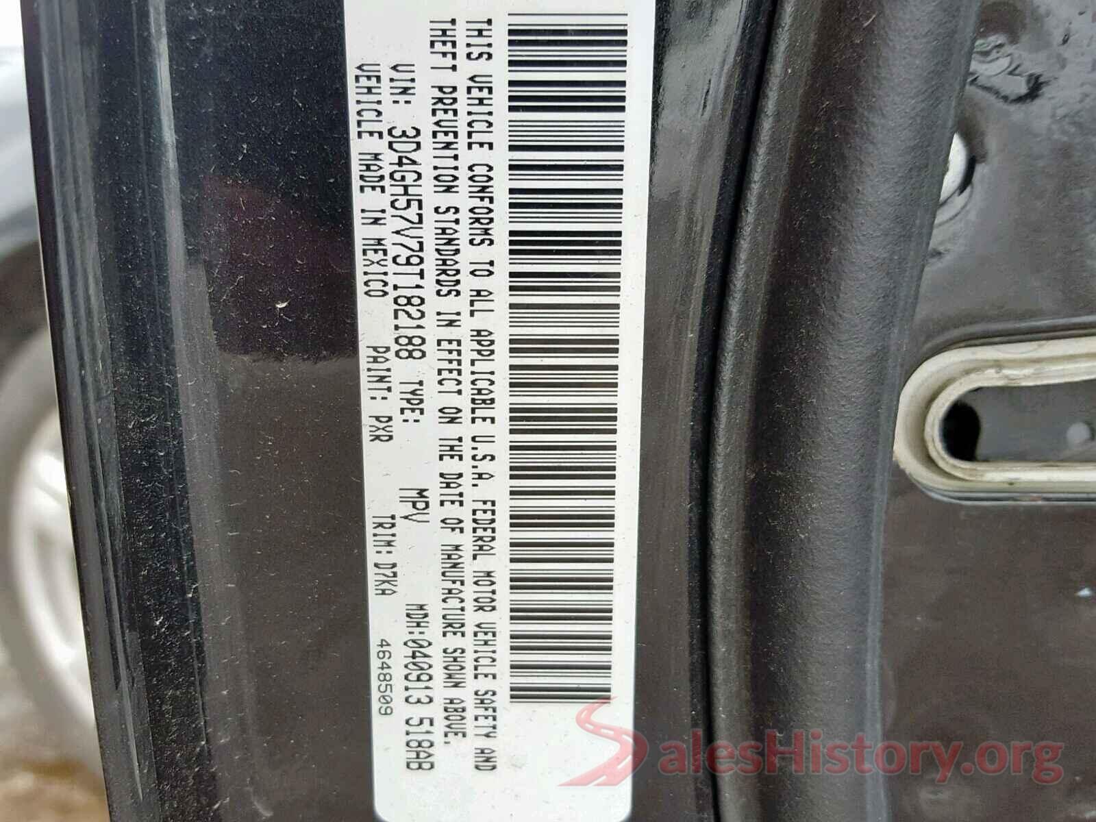 3D4GH57V79T182188 2009 DODGE JOURNEY SX