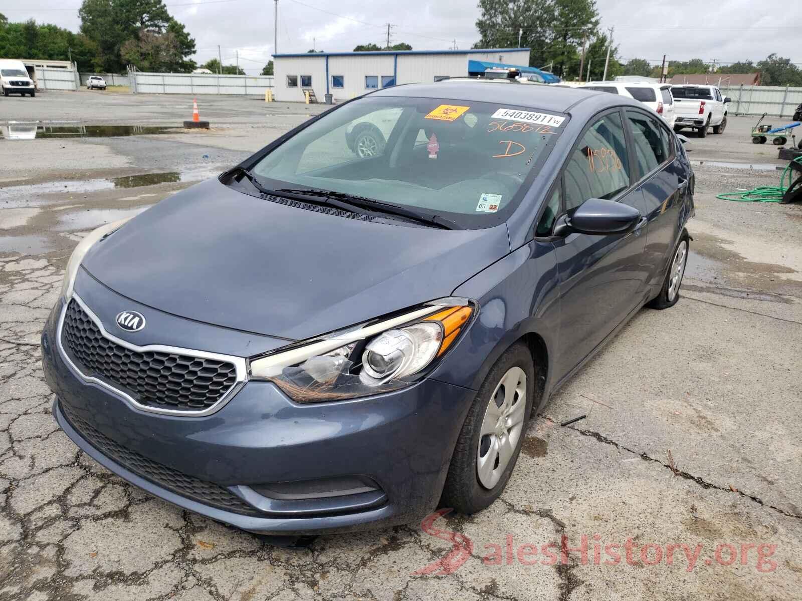 KNAFK4A67G5565872 2016 KIA FORTE