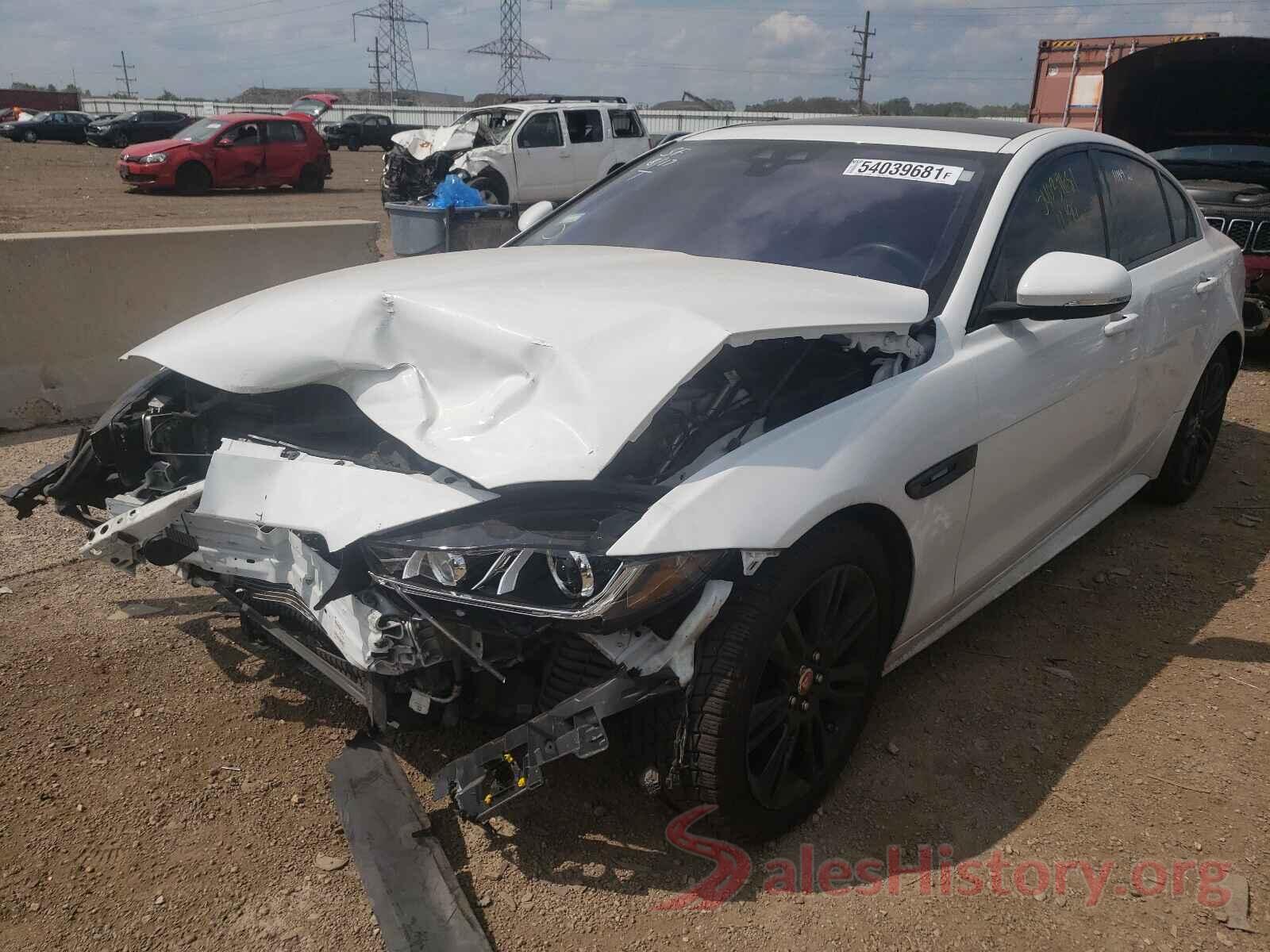 SAJAF4FX9KCP49543 2019 JAGUAR XE