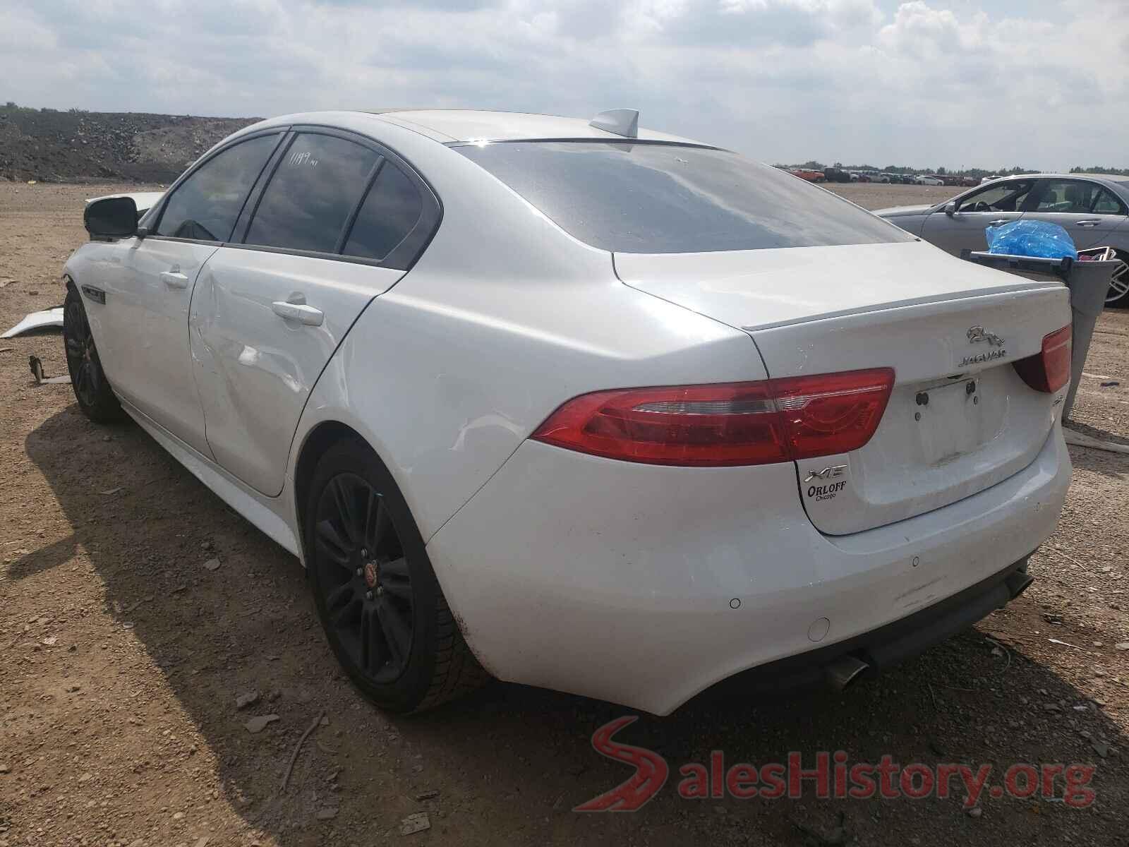 SAJAF4FX9KCP49543 2019 JAGUAR XE