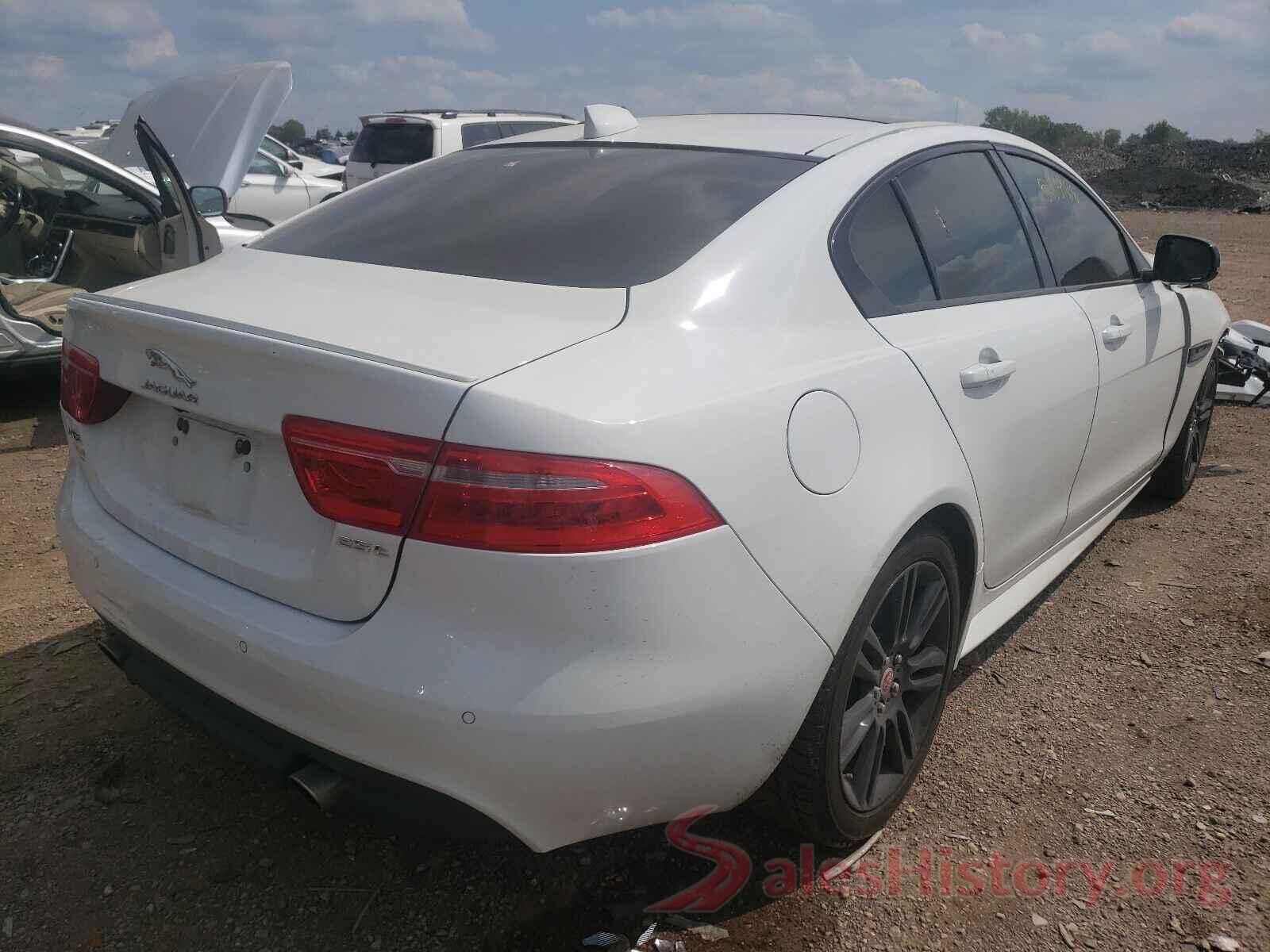 SAJAF4FX9KCP49543 2019 JAGUAR XE