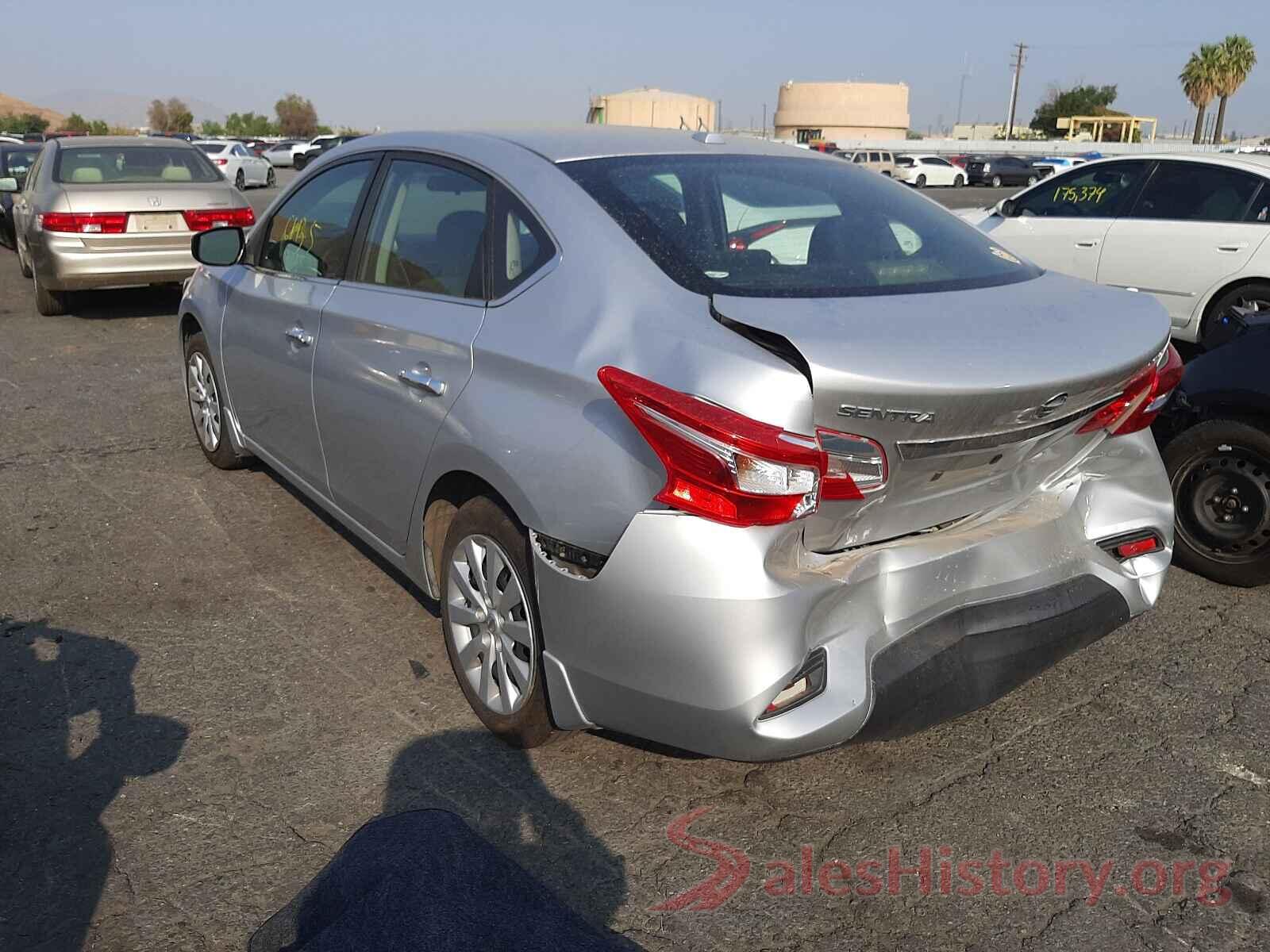 3N1AB7AP7HY373821 2017 NISSAN SENTRA