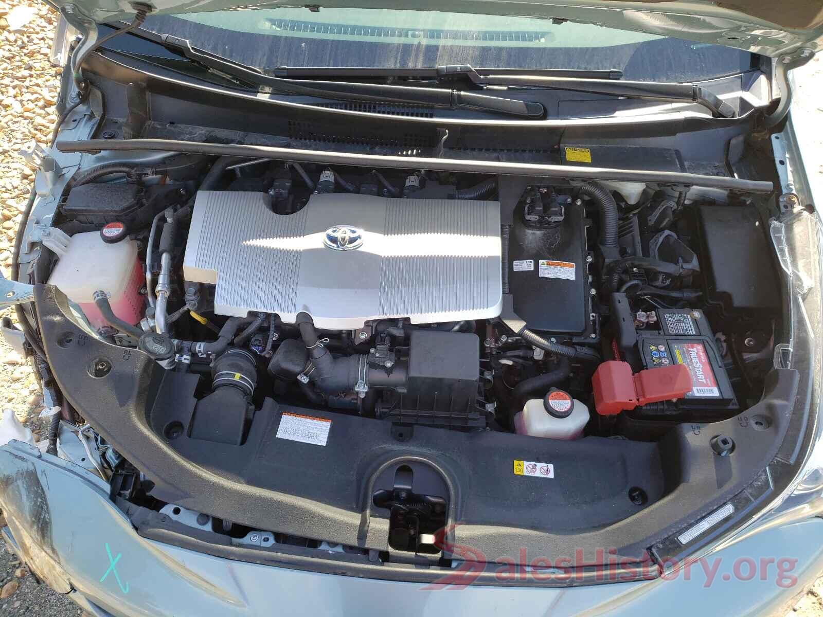 JTDKARFU9G3504883 2016 TOYOTA PRIUS