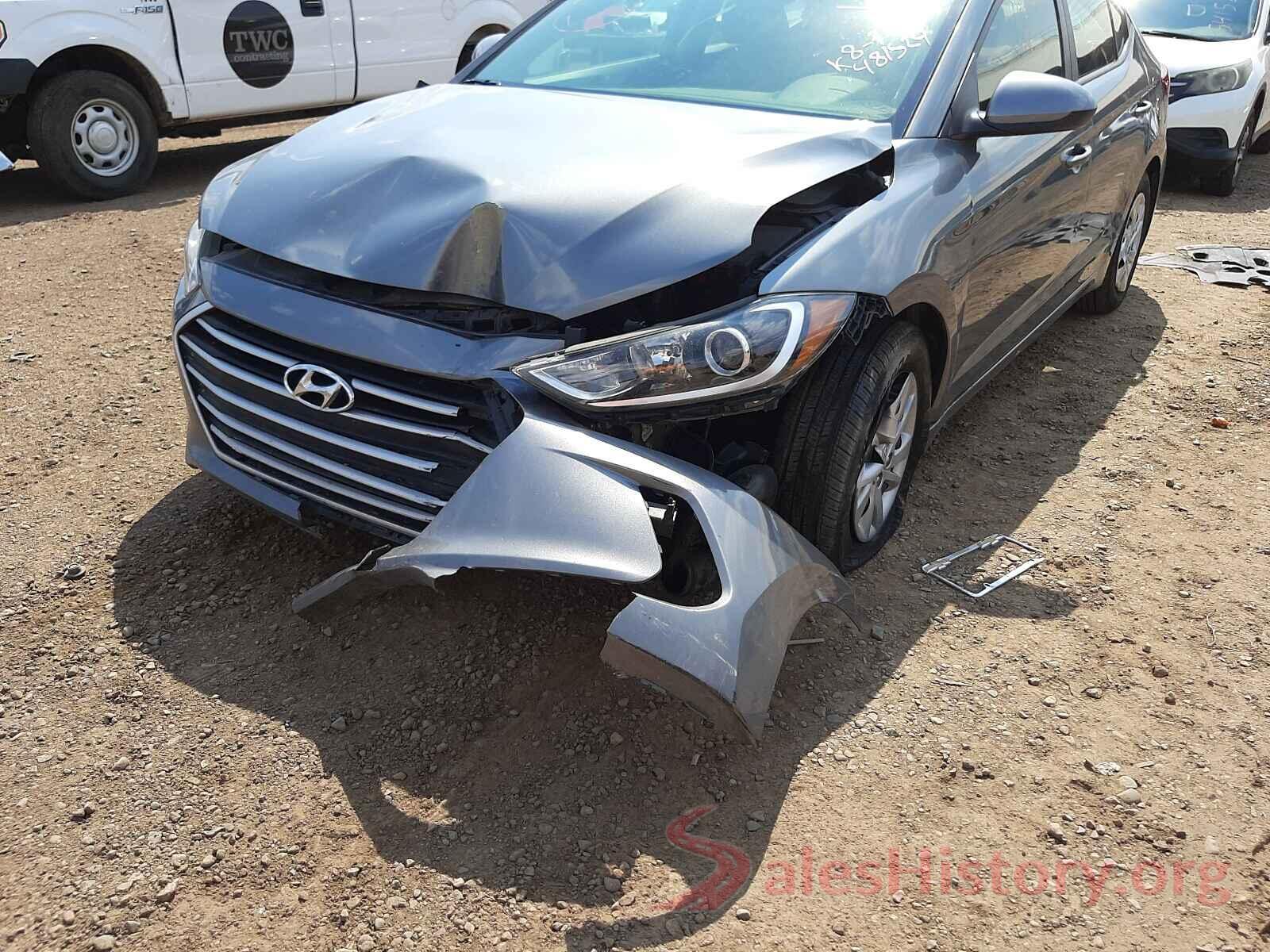 KMHD74LFXJU481529 2018 HYUNDAI ELANTRA