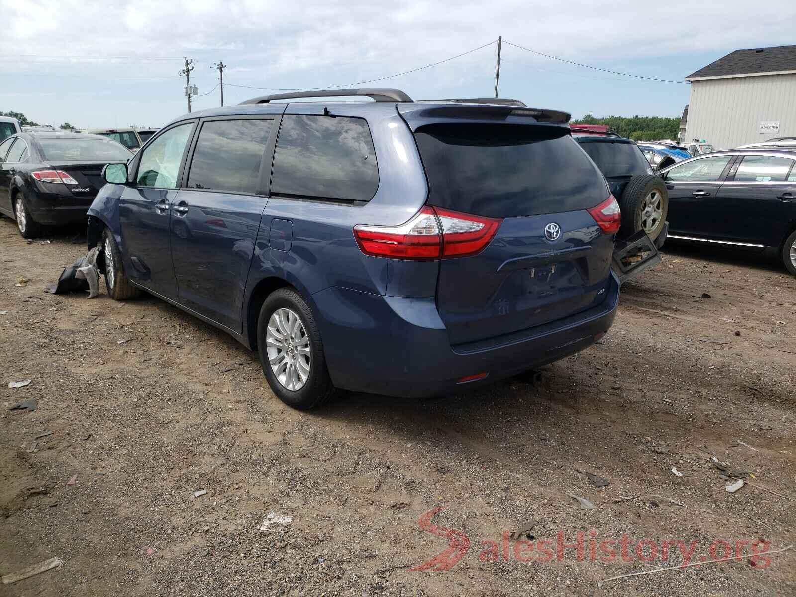 5TDYK3DC8GS706000 2016 TOYOTA SIENNA