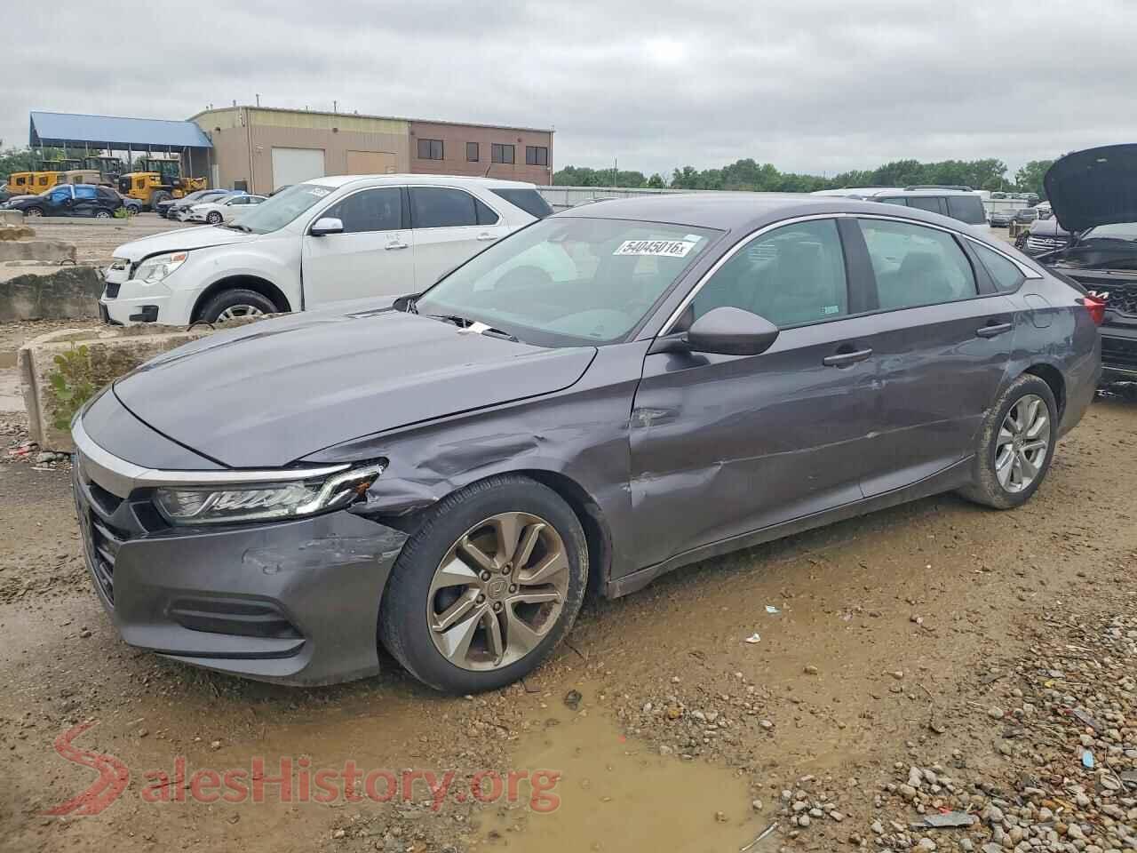 2019 HONDA ACCORD VIN 1HGCV1F14KA038804, auction photo