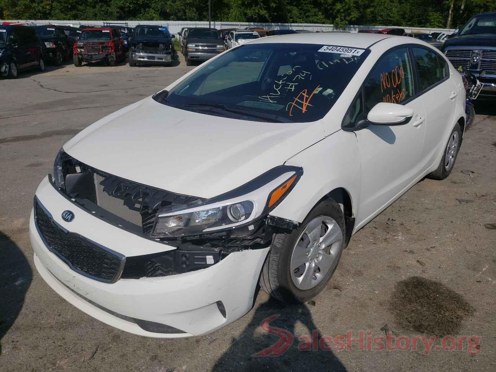 3KPFK4A70JE191953 2018 KIA FORTE