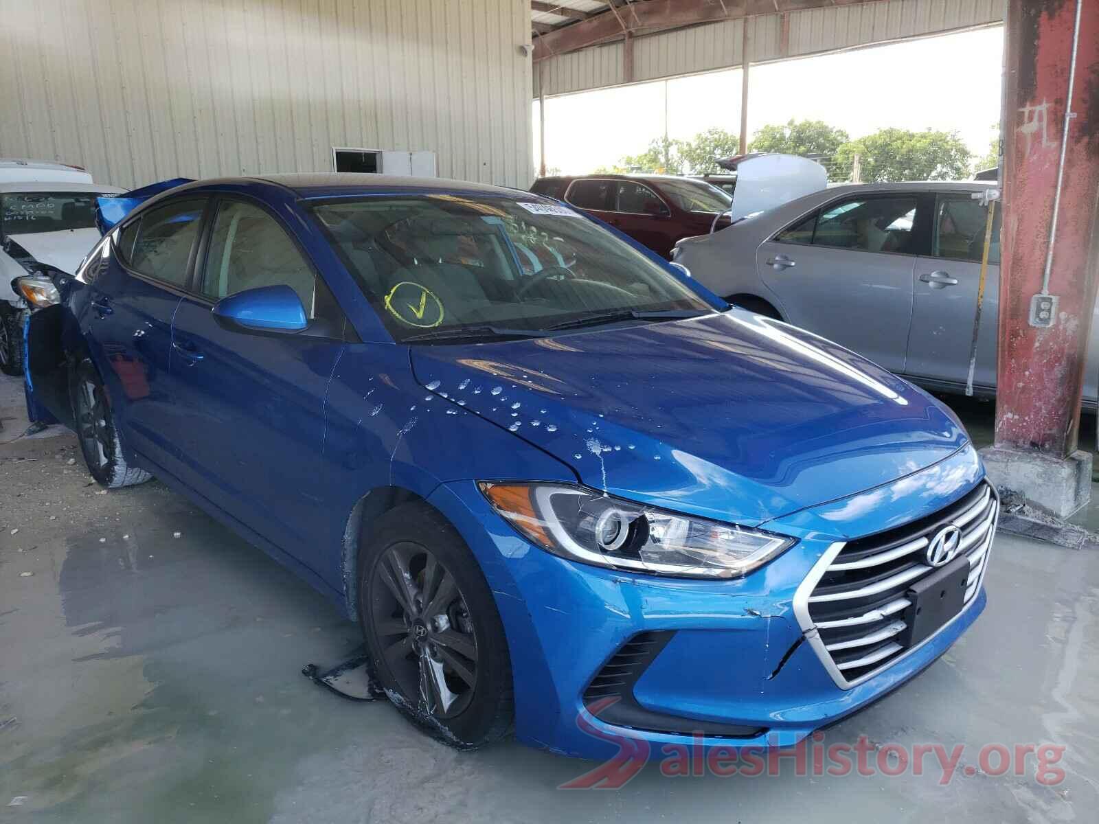 5NPD84LF8JH252214 2018 HYUNDAI ELANTRA