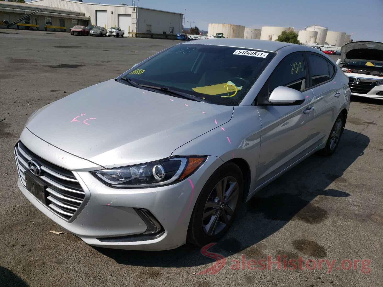 5NPD84LF3HH040816 2017 HYUNDAI ELANTRA