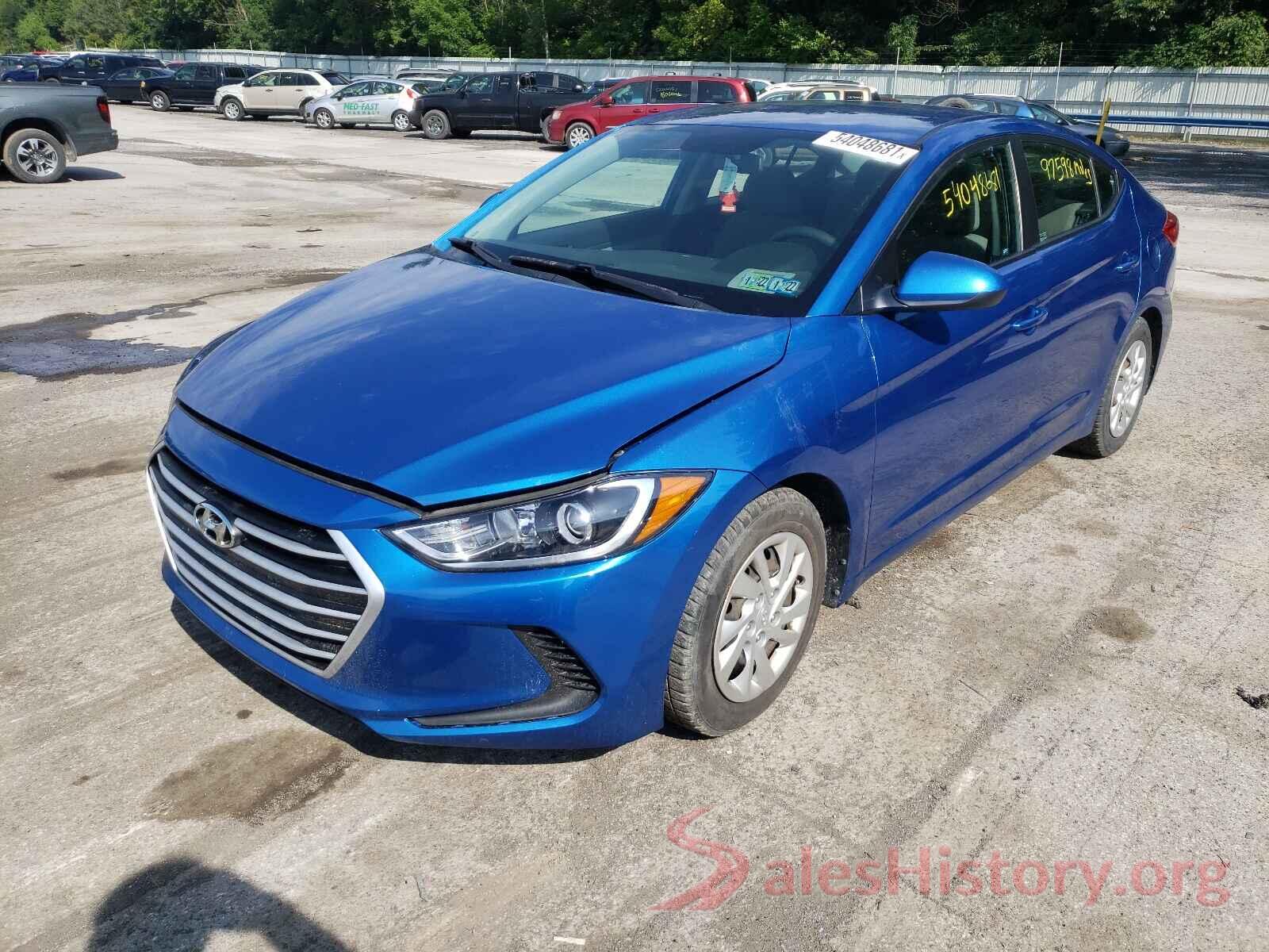 5NPD74LF5HH121450 2017 HYUNDAI ELANTRA