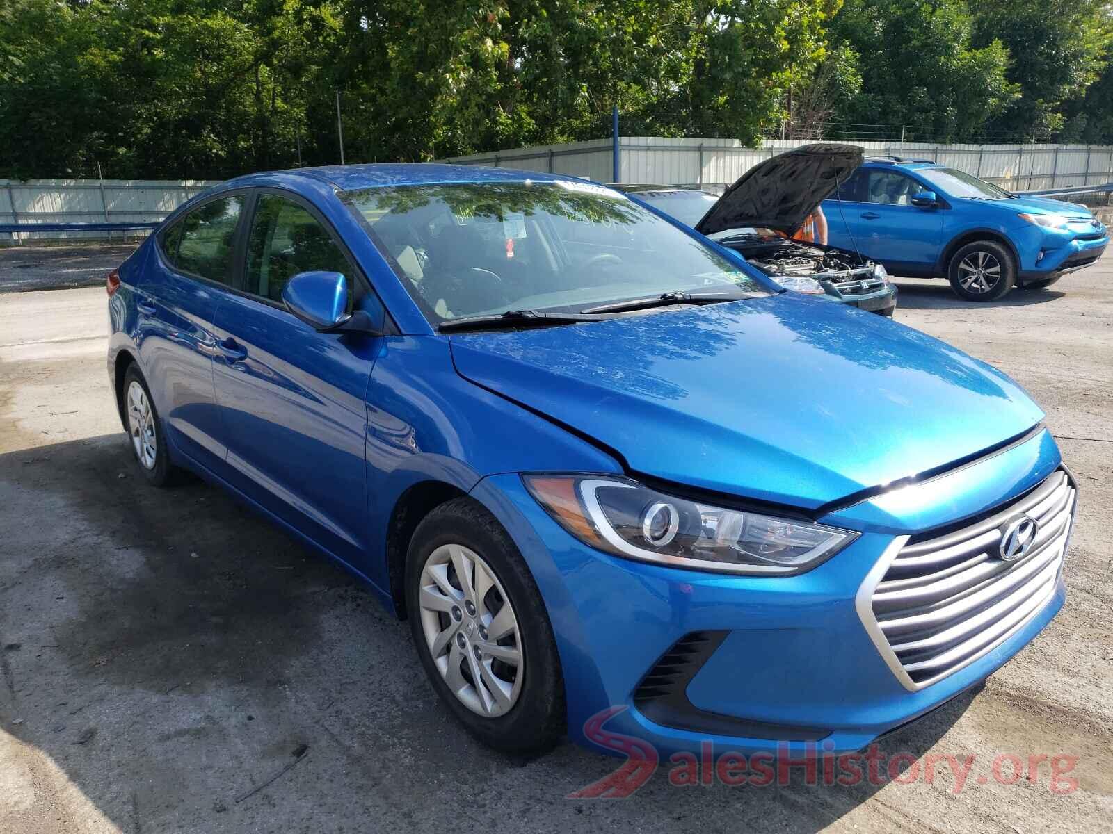 5NPD74LF5HH121450 2017 HYUNDAI ELANTRA