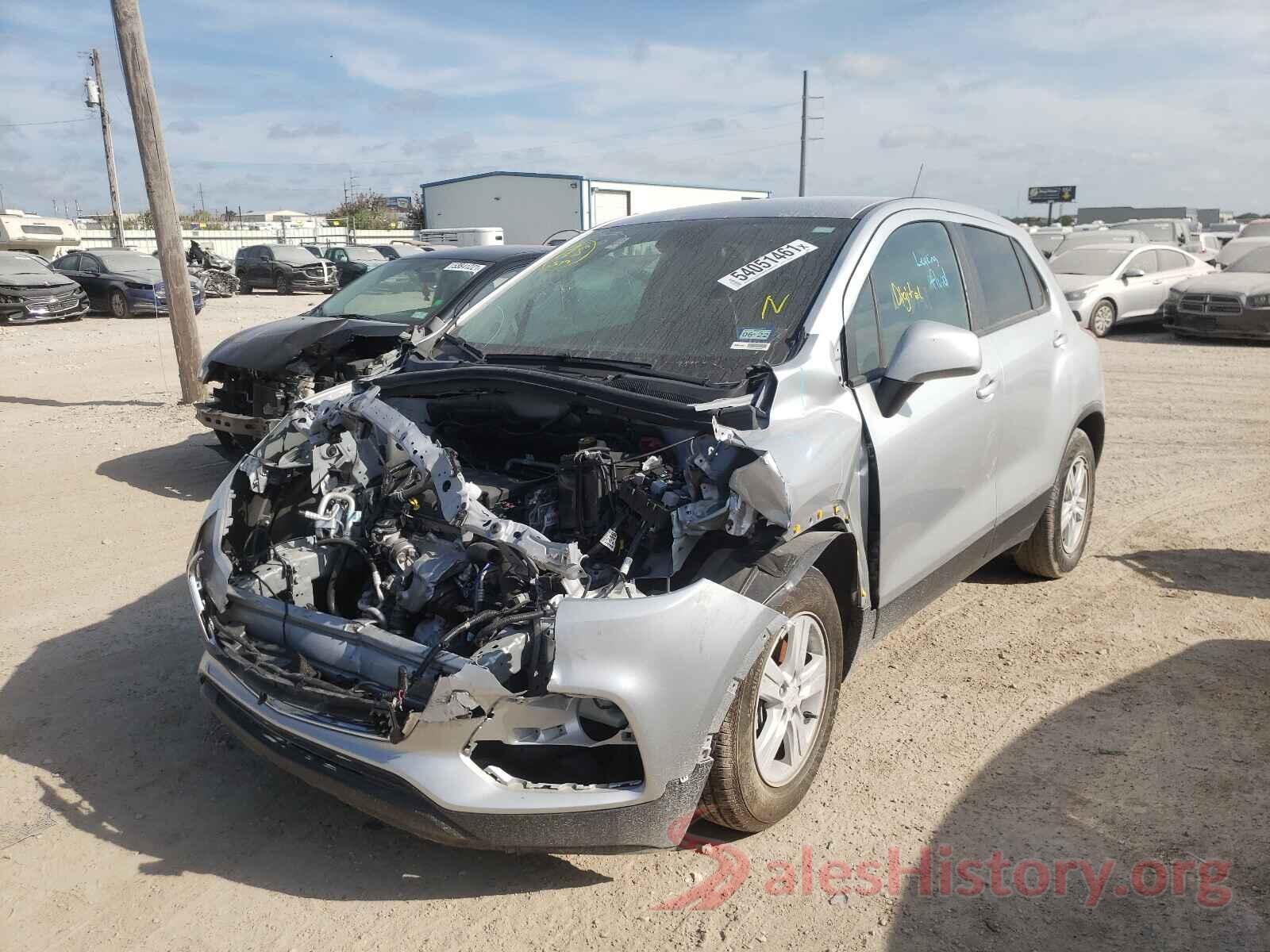 KL7CJKSB3LB039613 2020 CHEVROLET TRAX