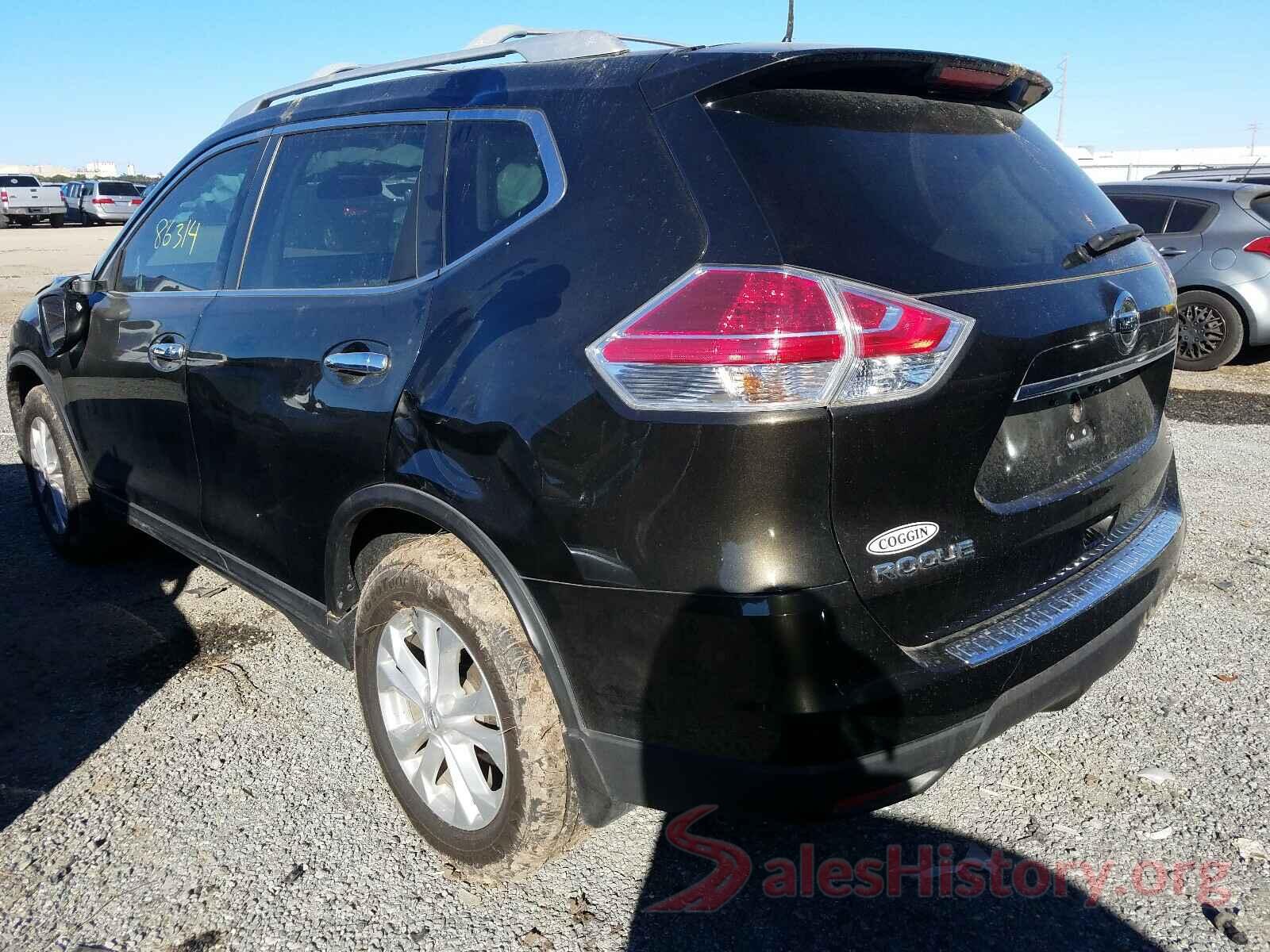 KNMAT2MT2GP654284 2016 NISSAN ROGUE