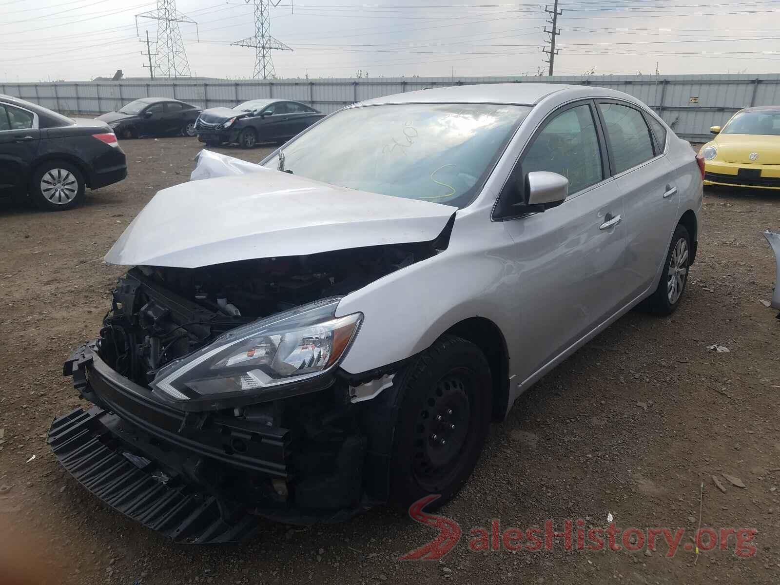 3N1AB7AP3HY365442 2017 NISSAN SENTRA