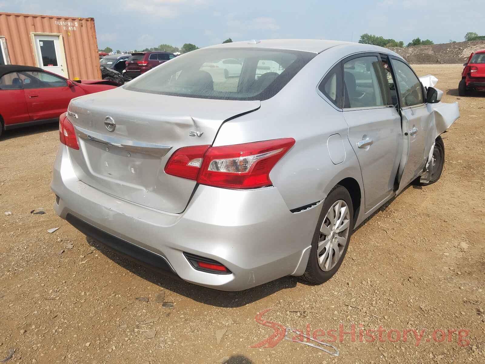 3N1AB7AP3HY365442 2017 NISSAN SENTRA