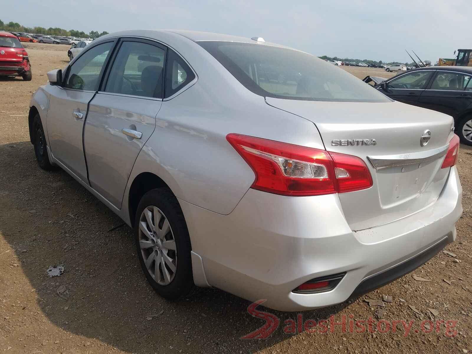 3N1AB7AP3HY365442 2017 NISSAN SENTRA