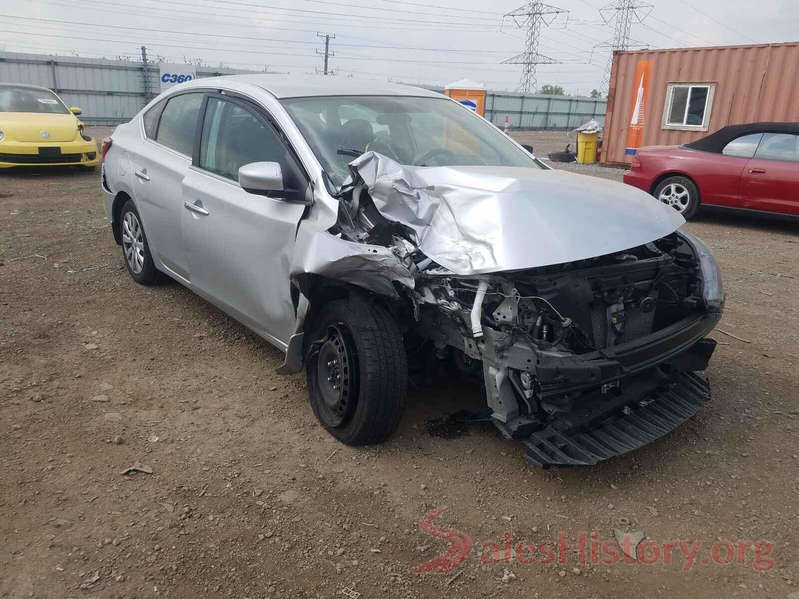 3N1AB7AP3HY365442 2017 NISSAN SENTRA