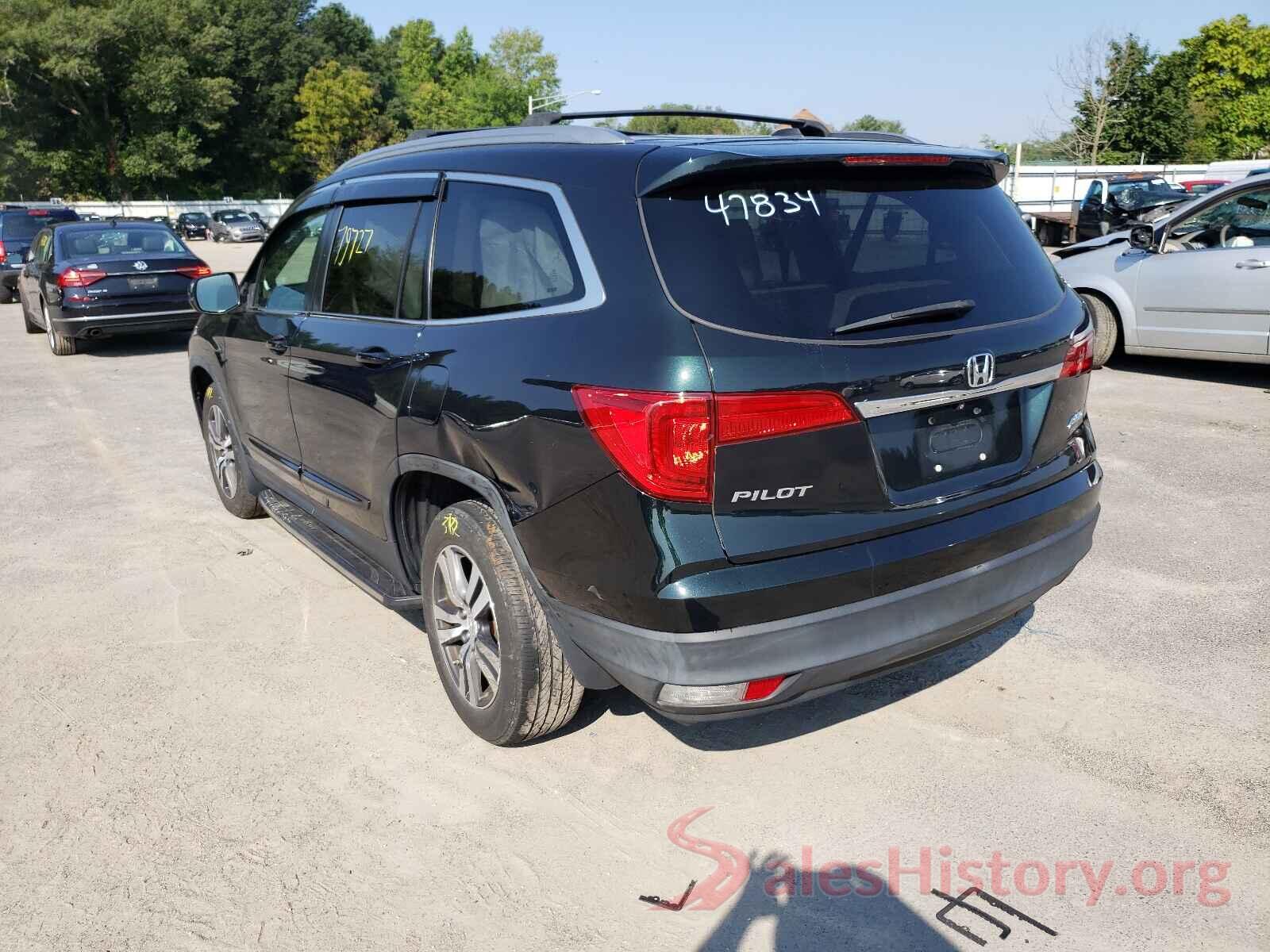 5FNYF6H87GB018439 2016 HONDA PILOT